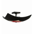 thumbnail image 7 of Meyda Tiffany 20843 Tucano 2 Light 20" Wide Semi-Flush Bowl Ceiling Fixture - Black, 7 of 7