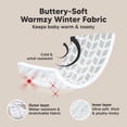 thumbnail image 3 of Funda para Silla de Carro para Bebé KeaBabies Warmzy Transpirable para Invierno, 3 of 9