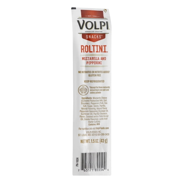 Volpi Mozzarella and Pepperoni Roltini 1.5 oz