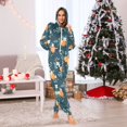 thumbnail image 7 of FORMRS Onesies Pajama for Adults Unisex Hoodie Winter Jumpsuit One Piece Sleepwear, Sizes S-2XL, Blue Oranges, 7 of 7