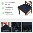 thumbnail image 5 of 42x42CM Chair Covers Dining Room Chair Covers Stretch Kitchen Chair Covers Dining Room Chair Covers Removable Washable Dining Chair Slipcovers For Home Banquet, 5 of 6