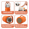 thumbnail image 3 of Termo De Acero Inoxidable Botella De Agua Térmica 1000ml Xtellar naranja, 3 of 3