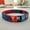 Black Red Blue Mixed Color, variant on Flag Commemorative Belief Silicone Bracelet