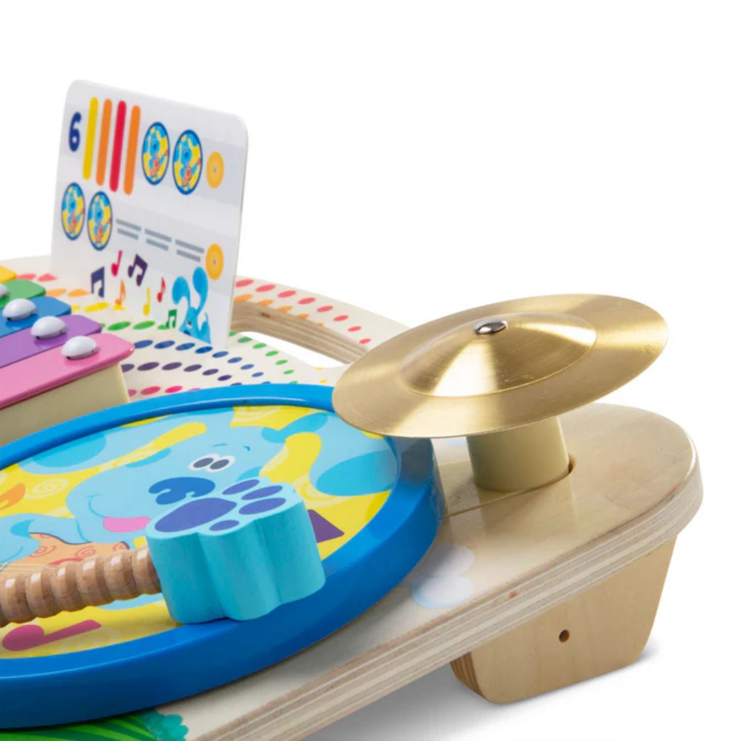 Melissa & Doug Blue's Clues & You! Wooden Music Maker Board