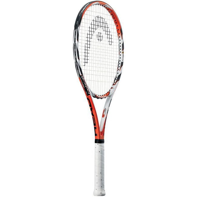 NEW Head MicroGel Radical MP 4-3/8 STRUNG with COVER  Tennis Racquet 