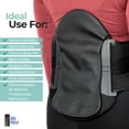 thumbnail image 4 of Alpha Medical Pain Relieving Back Brace, Lumbo-Sacral Orthosis Corset, Spinal Decompression, LSO, L0631 / L0648, Universal Back Support, 4 of 5