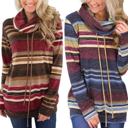 Neck Kit - Women Long Sleeve Sweater Tops Lady Turtle Neck Knitted Knitwear Jumper Sweater