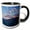 Black/White, variant on 3drose, Colorado, Rocky Mountain Np, Longs Peak - Us06 Rbr0022 - Rick A. Brown, 11oz Magic Transforming Mug