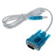 thumbnail image 1 of Cable de datos para computadora DB9 Cable VGA hembra DB9 de 9 pines Cable de datos de interfaz USB a R232 Azul, 1 of 5