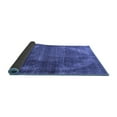 thumbnail image 2 of Ahgly Company Indoor Round Oriental Blue Industrial Area Rugs, 5' Round, 2 of 4