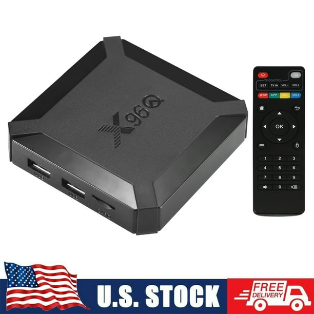 Jahy2Tech 10.0 TV Box X96Q Quad Core HD 4K Stream Player Mini PC Dual WiFi(2G) - Walmart.com