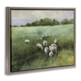 thumbnail image 4 of Stupell Industries Field Day Sheep Landscape & Nature Painting Brown Floater Framed Canvas Art Print Wall Art, 21 x 17, 4 of 10