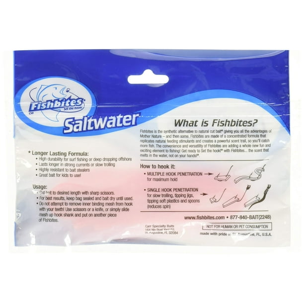 Fishbites Saltwater Longer Lasting Easy-to-Use 