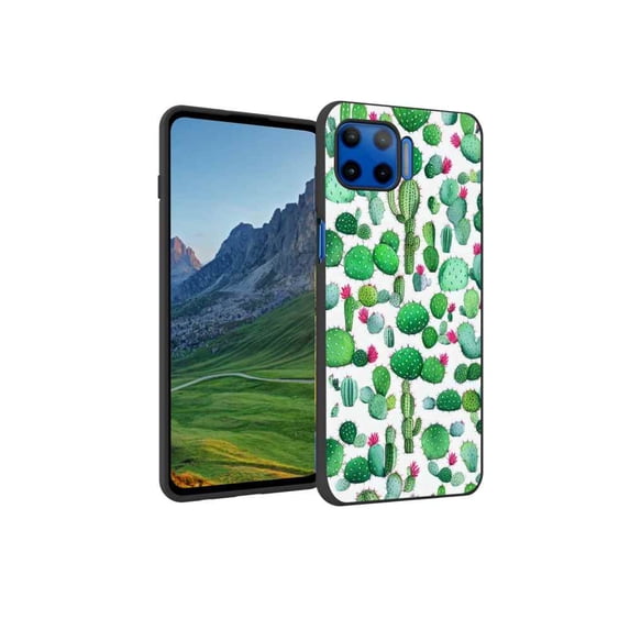 Cactus-153 Phone Case, Degined for Moto G 5G Plus Case Men Women, Flexible Silicone Shockproof Case for Moto G 5G Plus