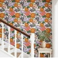 thumbnail image 2 of S4Sassy Peel & Stick Vinyl Wallpaper, Vibrant Hand-Sketched Floral Wallpaper Contact Paper Waterproof - Multicolor On White, 25"X 120", Removable Wall Covering For Home Decor In Bedrooms, Cabinets, 2 of 9