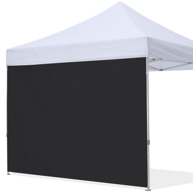 Pared Lateral para Carpa 3x4,5m de Montaje Rápido, Negro