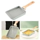 thumbnail image 5 of Sartén rectangular con mango antihumo y revestimiento para tortilla japonesa Verde, 5 of 8