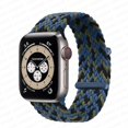 thumbnail image 1 of ALMNVO Compatible with Braided Solo Loop Apple Watch Band 44mm 40mm 45mm 38mm 42mm  41mm 49mm Ultra for Women Men, Elastic Band Nylon Wristbands Strap for iWatch Series 8 7 SE 6 5 4 3 2 1 Accessories, 1 of 11