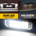 thumbnail image 3 of 2 luces LED para matrícula, lámpara blanca para Ford Flex Taurus Mustang Focus Edge JAMW Sencillez, 3 of 5