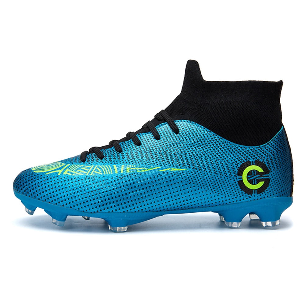 Dream Paires Hommes Crampons Football Soccer Shoes 6.5 471/Noir/Gris 