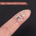 thumbnail image 4 of Uxcell 20g Crushed Glass Chips, 1-3mm Irregular Metallic Sequins Glass Stone Silver Tone, 4 of 5