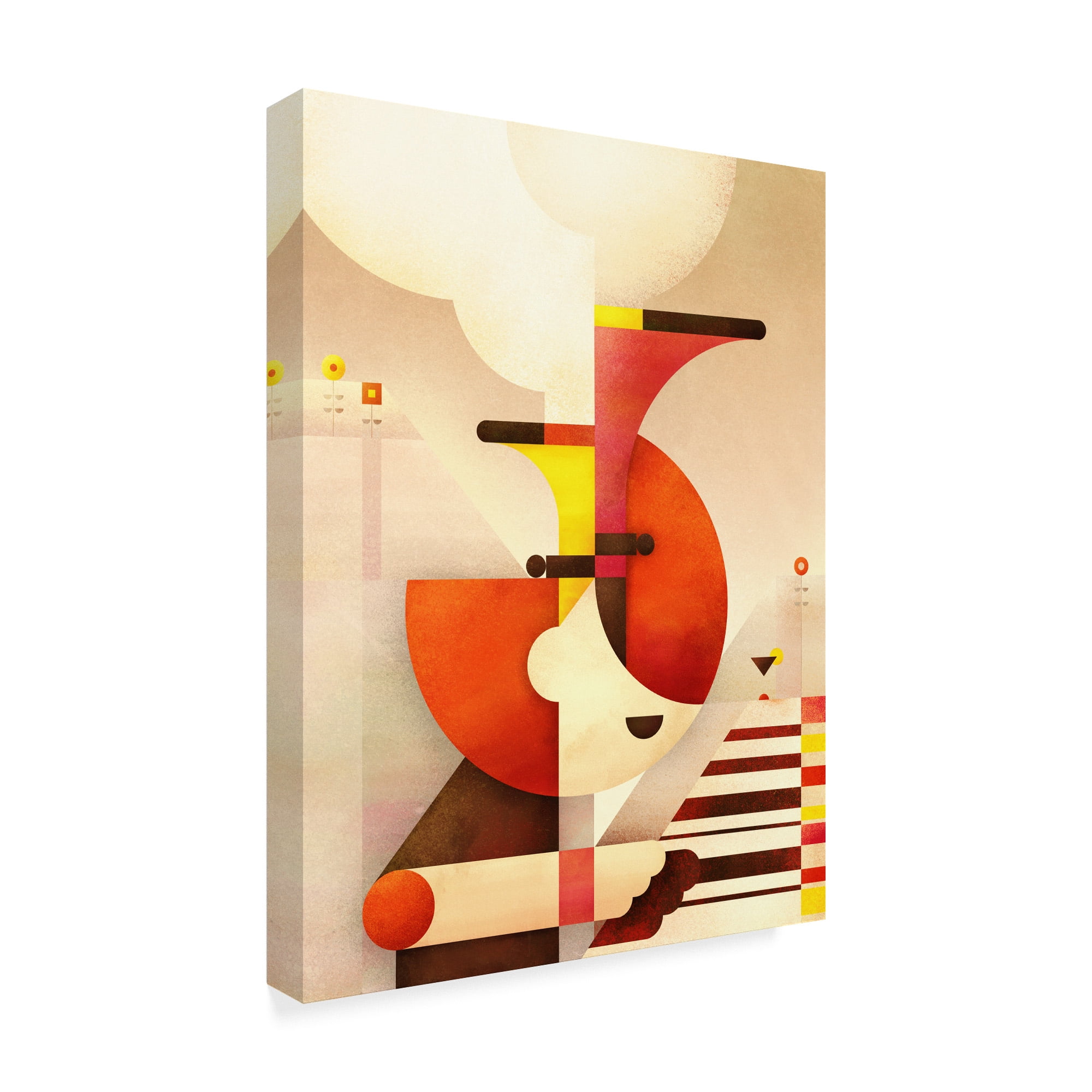 Trademark Fine Art 'Jazzman' Canvas Art by Antony Squizzato