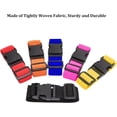 thumbnail image 4 of 2 Pack Suitcase Straps, Bright Color Adjustable Luggage Belts, TSA Approved, 4 of 6