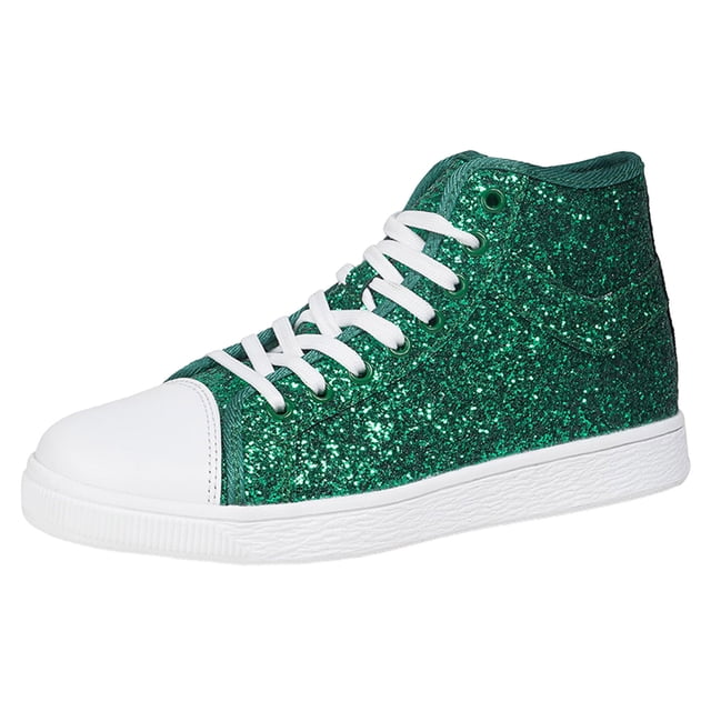 HBFAGFB Chaussures Décontractées pour Femmes, Lacets Simples, Chaussures Plates Polyvalentes, Usage Quotidien, Vert Taille 38