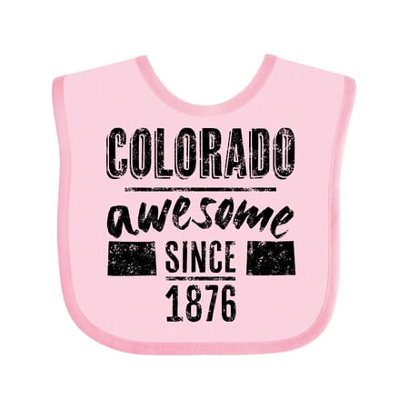 

Inktastic Colorado Awesome Since 1850 Gift Baby Boy or Baby Girl Bib