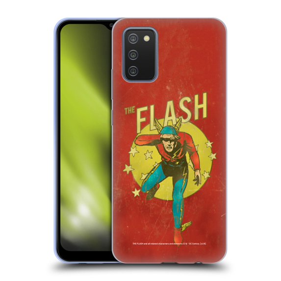 Head Case Designs Officially Licensed The Flash DC Comics Vintage Jay Garrick Soft Gel Case Compatible with Samsung Galaxy A02s / M02s (2021)