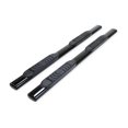 thumbnail image 2 of Fits 2019-2024 Ford Ranger TrailFX Nerf Bar A7094B TFX 5 Oval Straight Side Bars; With Step Pads; 5 Inch Oval Straight Side Bars; Powder Coated; Black; Steel; With Welded End Caps; Rocker Panel Mount, 2 of 3