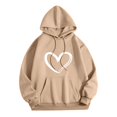 thumbnail image 2 of Sweats à Capuche à Manches Longues pour Femmes avec Poches, 2 of 4