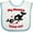 White and Blue, variant on Inktastic My Mommy Loves Me Orca Baby Boys or Girls Baby Bib