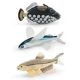thumbnail image 2 of Jiibva 8PCS Marine Animal Models Deep Sea Animal Figurines Desktop Simulation Sea Fish Model Figures for Party Favor, 2 of 7