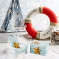thumbnail image 3 of Silla de playa mini estilo mediterráneo Decoración para habitación infantil Viento marino Pequeña decoración para escritorio Accesorios para fotografía, 3 of 4