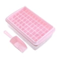 thumbnail image 1 of Molde de plástico para cubitos de hielo de cocina con tapa y cuchara, 1 of 6
