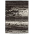 thumbnail image 1 of La Morocco brun et gris Polypropylene Shag 5'2" x 7'5", 1 of 2