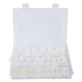 thumbnail image 4 of Bolt Nut Protection Caps, White Different Standard Size Hex Bolt Cap, For Matching Screws Industry Use Home Use Matching Bolts, 4 of 8