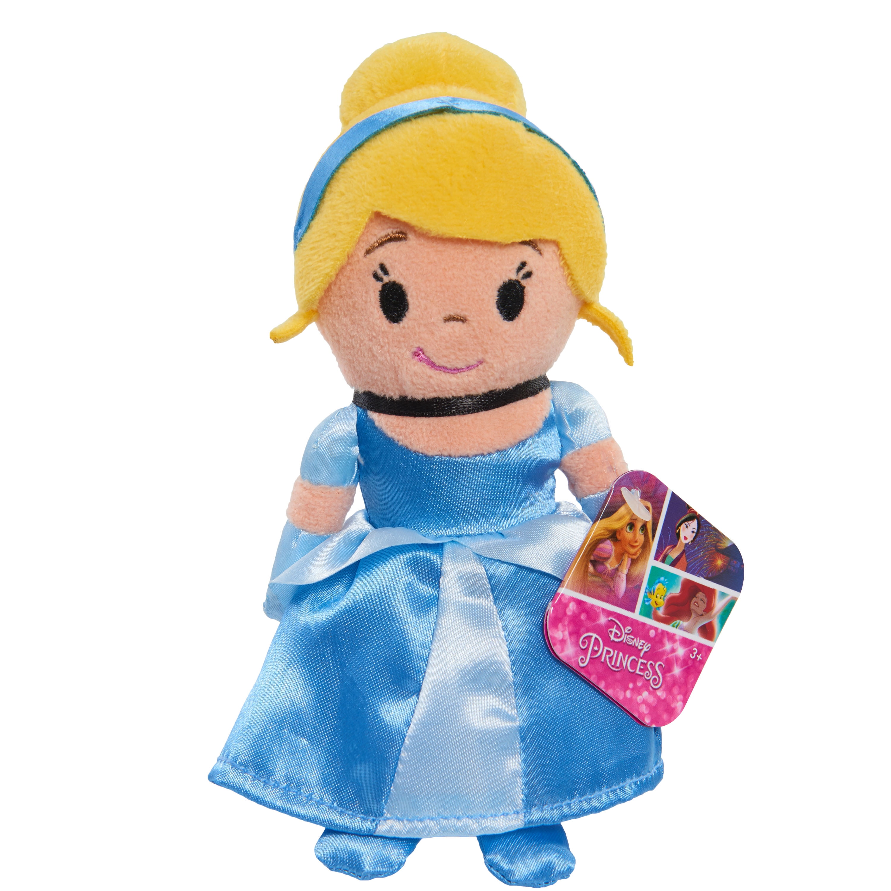 Disney Princess Stylized Mini 6” Bean Plush Lot of 7 Belle Sleeping Beauty  +More