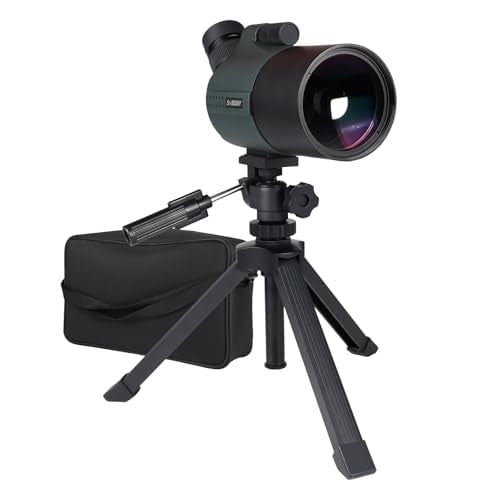SVBONY SV41Pro Scope de Spotting 80mm, Scopeter Compact, Zoom 28-84X, 1.8kg Léger, pour Tir sur Cible, Observation des Oiseaux, pour les Deux Zones Terrestres
