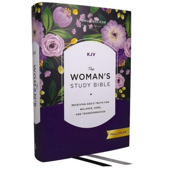 Pre-Owned Kjv, the Woman's Study Bible: Receiving God's Truth for Balance, Hope, and Transformation, (Full-Color Edition) (Hardcover)