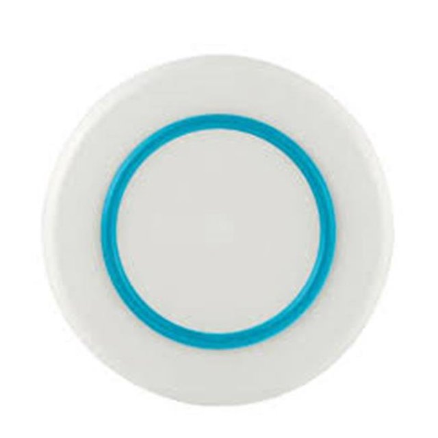 PALM PM922 Blanc Grande Plaque - Base Antidérapante Noire - Pack de 4