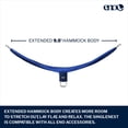 thumbnail image 2 of Hamaca ENO SingleNest ligera (289 cm, 0,5 kg), color azul marino, 2 of 9