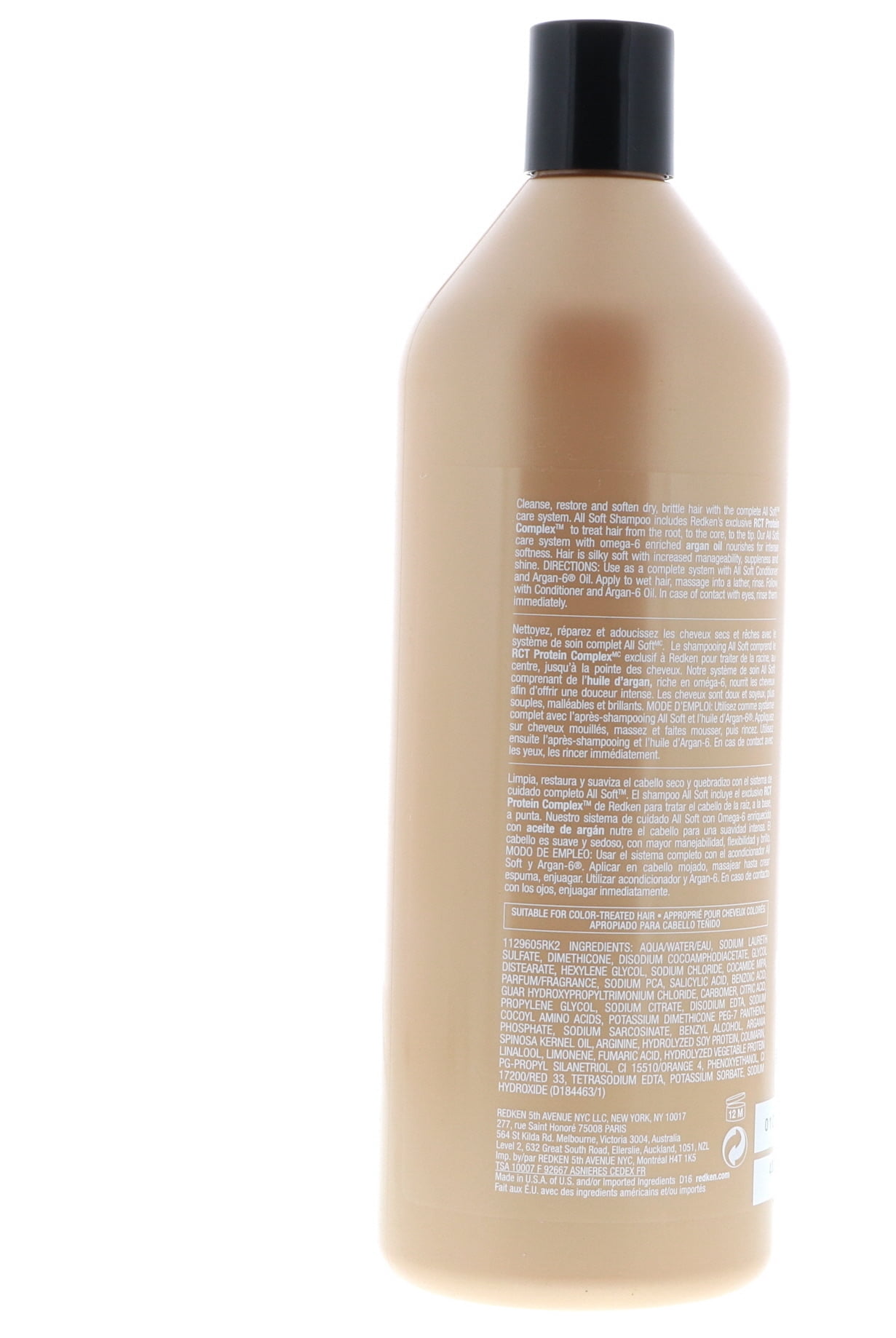 Redken All Soft Shampoo, 33.8 oz