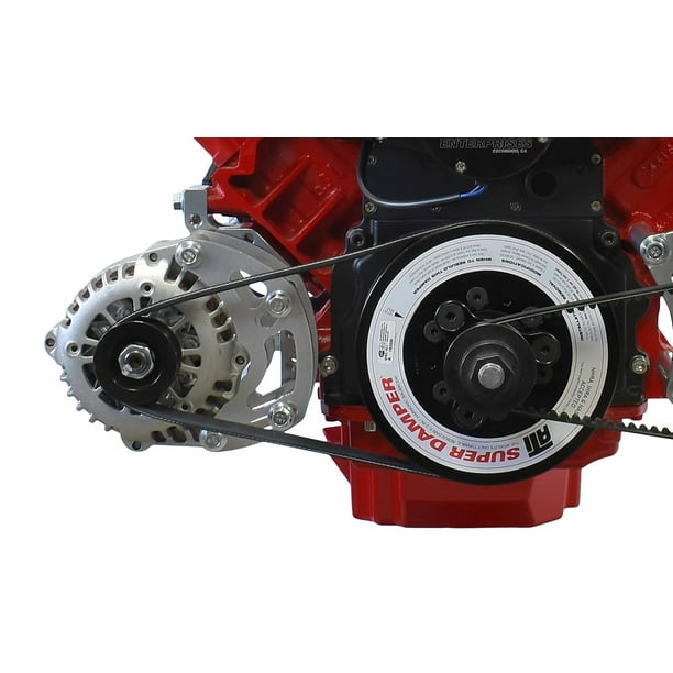 LS Truck Spacing Low Mount Alternator Bracket for Electric or Remote