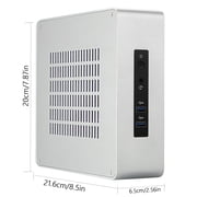 TA65 Mini ITX PC Case Tower HTPC Small Chassis Gaming Computer Case Server