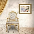 thumbnail image 3 of Romanello, Diane 14x11 Gold Ornate Wood Framed with Double Matting Museum Art Print Titled - Breakfast on the Veranda, 3 of 4