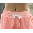 thumbnail image 2 of FOLOYORI 1Pcs Exercise Shorts Women Pink Color High Elasticity Quick Drying Breathable Jogging Running, 2 of 8