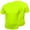 Neon Green, variant on 2 Pack-High Visibility Short Sleeve T-Shirt Hi Vis Orange Work Safety Shirts Size: Large