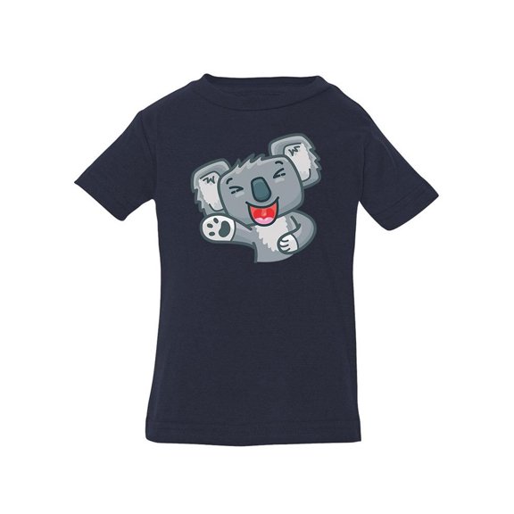 Cute Koala Laughing T-Shirt Infant -Image by Shutterstock, 6 Months